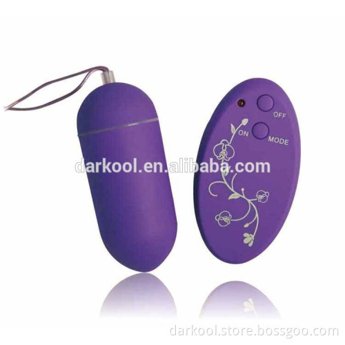 E011/Beautiful Wireless flower Remote Controlled vibrator egg sex toy for woman manufacturer